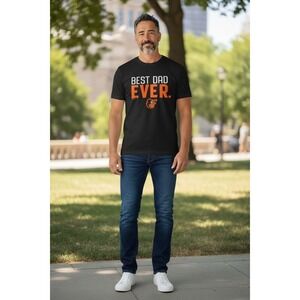Fanatics Baltimore Orioles Best Dad Ever T-Shirt Mens Large Black MLB Baseball